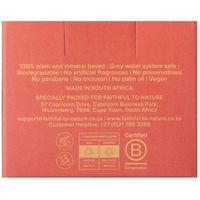 FtN Bamboo Charcoal Soap Rose Geranium